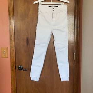High Rise White Skinny Jeans - Francesca’s